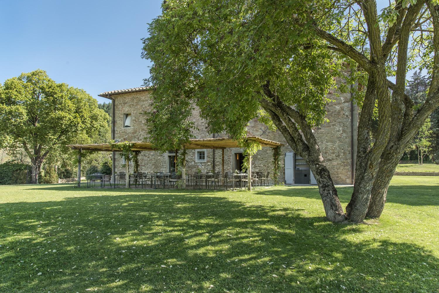 Hotel Badia Di Pomaio Arezzo Exterior foto